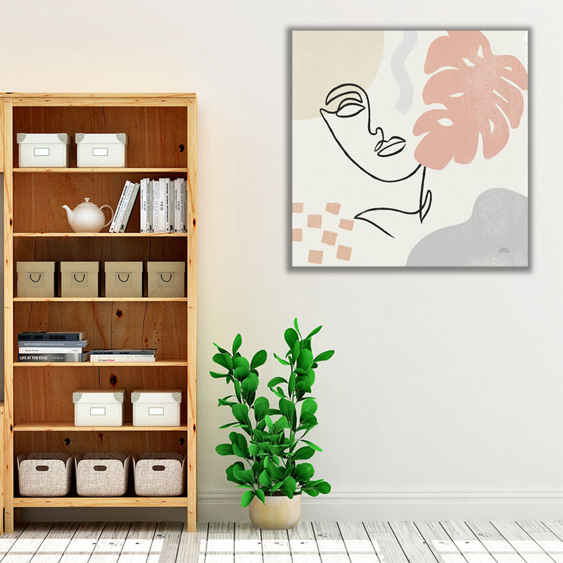 «Through the Window I», reproduction d'art sur toile, H 20 po x l 20 po