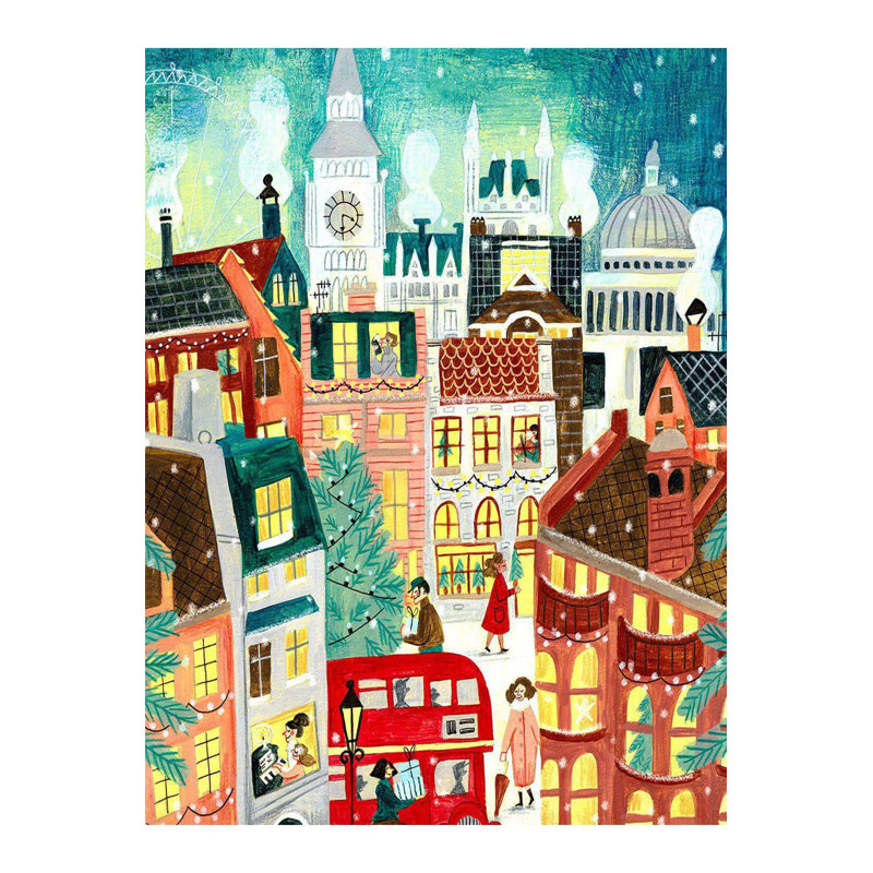 Tapis décoratif lavable à la machine moderne Barcelona Collection, Tapis de couloir 3 pi 3 po x 6 pi 7 po