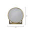 Miroir de plancher en marbre-870703834