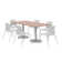 72" L Rectangular Breakroom Table and Chair Set
