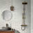 11.6 x 11.6 Sparkly Glass, Stone Glass and Stone Mosaic Tile