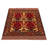 Sohana One-of-a-Kind 4'1" x 5'11" New Age Rectangle Wool Area Rug in