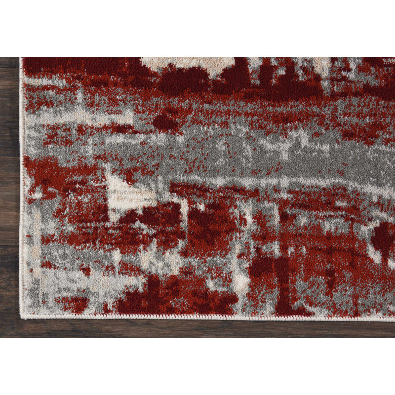Abstract Indoor Rug, Runner 2'2" x 7'6"