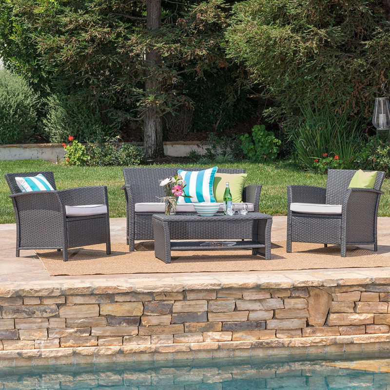 ST LUCIA 4PC SOFA SET
