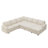 Brunella U-shaped Oversized Sleeper Sofa Storage Corduroy Sectional-114985702