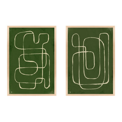 Line Works Painting by StudioM