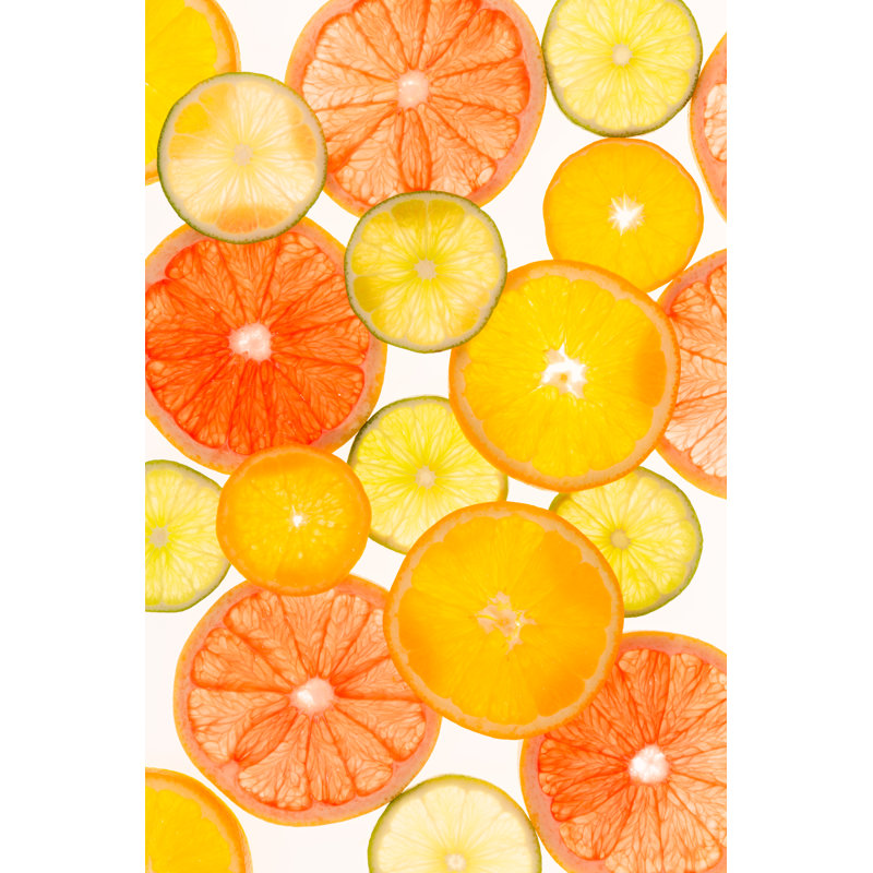 «Citrus Fruit Slice», impression sur toile tendue, H 48 po x l 32 po