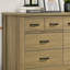 Commode à 6 tiroirs Donough, commode moderne avec tiroirs, support anti-basculement inclus