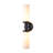 2-Light Dimmable Cylinder Glass Vanity Light-1611641386