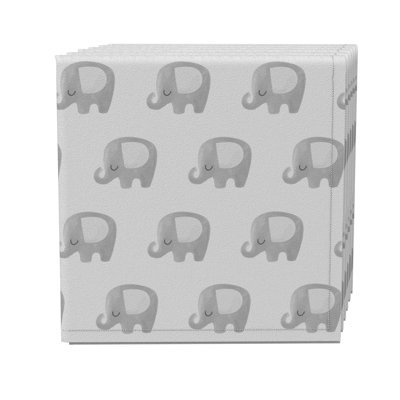 Cotton Twill Animals/Nature Square Napkin