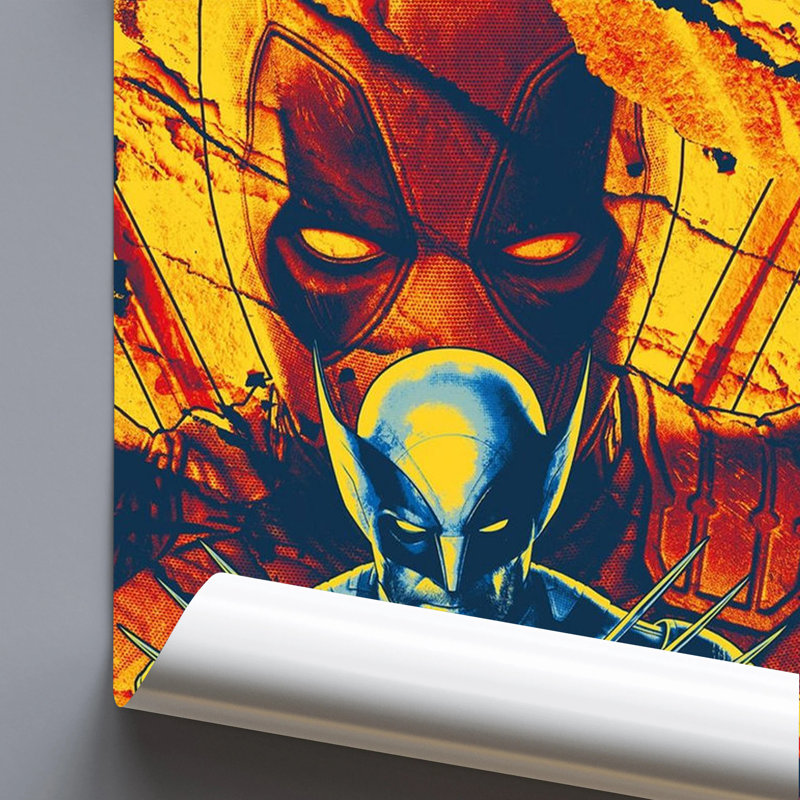  Officiellement sous licence, affiche d'art de Wolverine Arms - 24 x 36 po - reproduction décorative - papier affiche - prête à encadrer