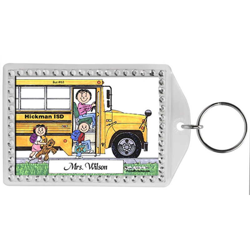 Chauffeur d'autobus scolaire personnalisé - Folks, Oui