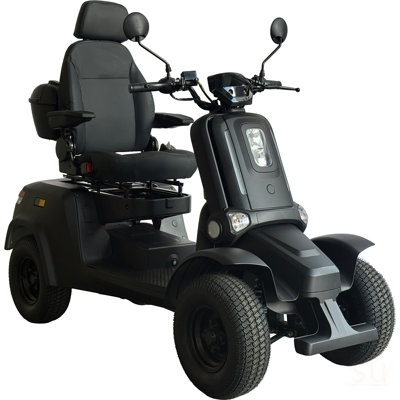 Scooters à 4 roues robustes pour personnes agées et adultes HS4W-E4B
