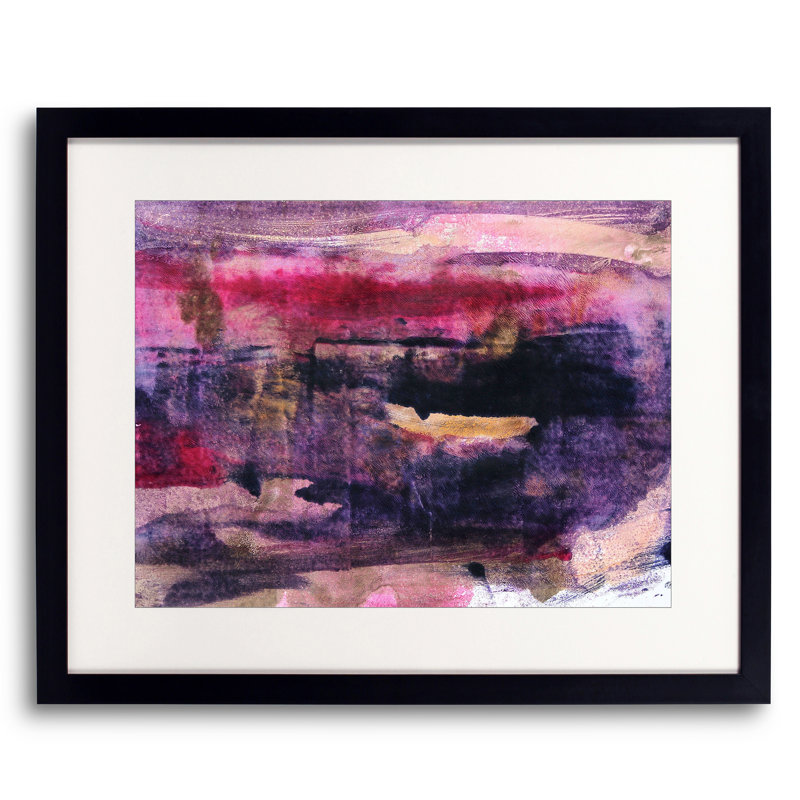 7.2.2005 Print by Simona Gocan, Black Framed Paper, 17.25" H x 21.25" W