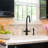 Double Handle Kitchen Faucet With Side Spray-70944576
