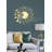 Flower and Butterflies Metal Wall Art Décor for Living Room, New Home & Office, Housewarming Gift-1142504209-1142504220