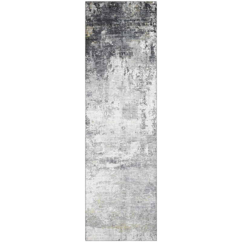Premium Machine Washable Verlin AMF1766 Modern Rug, Runner 2'3" x 7'6"