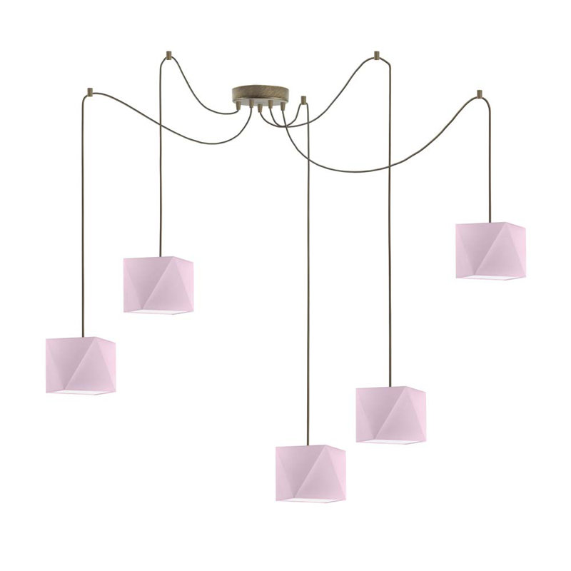 Thursa 5 - Light Pendant, Light Violet
