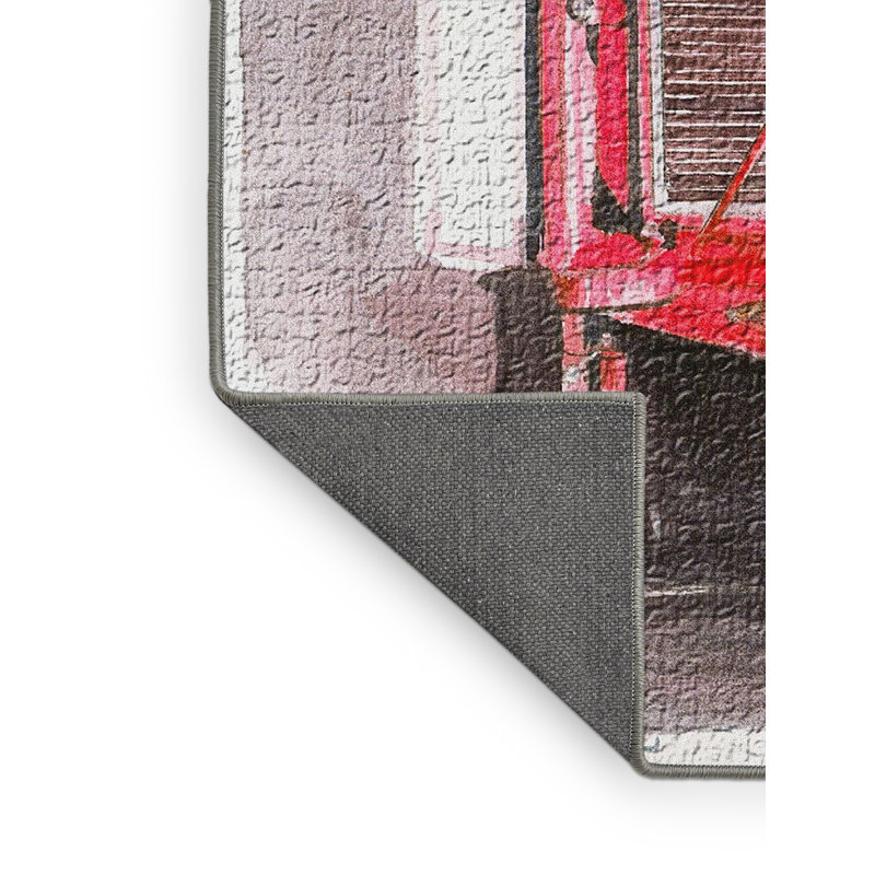 Tapis romeo zone grise alfa, Rectangle 4 pi x 6 pi