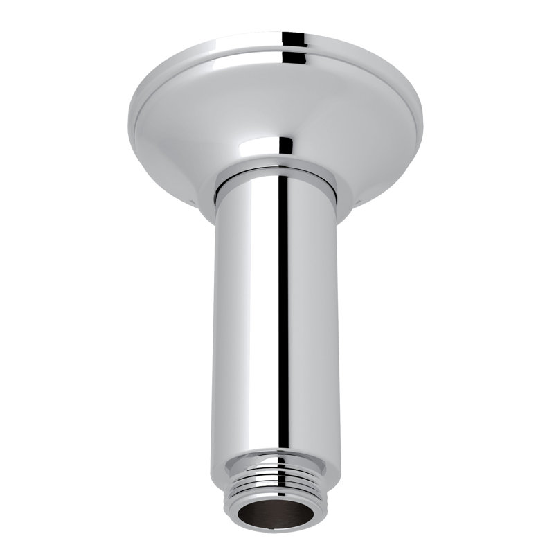 4" Ceiling Mount Shower Arm, Polished Chrome