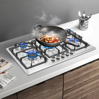 33.86'' Gas Cooktop With 5 Burners