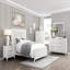 Commode de finition blanche antique avec tiroirs de rangement