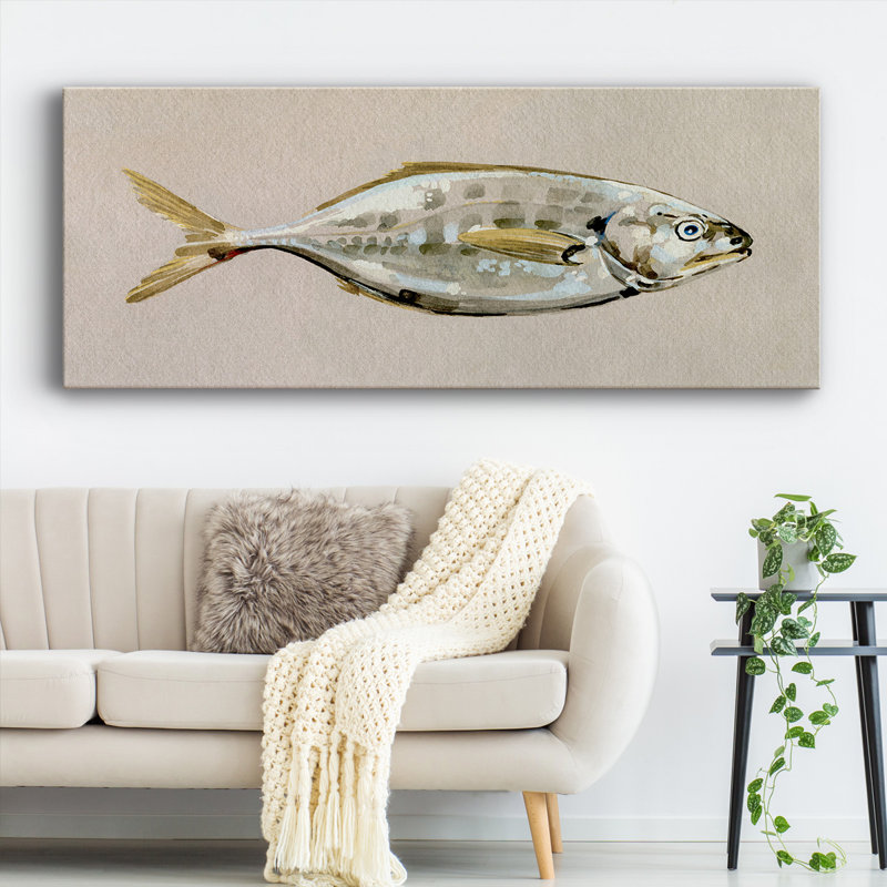 Étude de poisson frais I, H 12 po x l 30 po x P 1,5 po