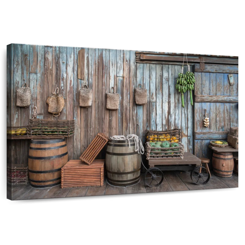 Lilie Rustic Fruit Stands, 34" H x 51" W