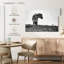 Hyène en noir et blanc-107942586