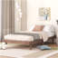Lit simple moderne avec plateforme flottante-1195657633-1250414205