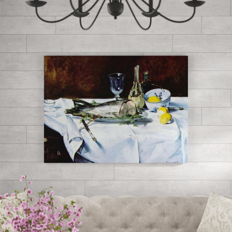 Edouard Manet - Wrapped Canvas Painting, 90cm H x 120cm W x 1.8cm D