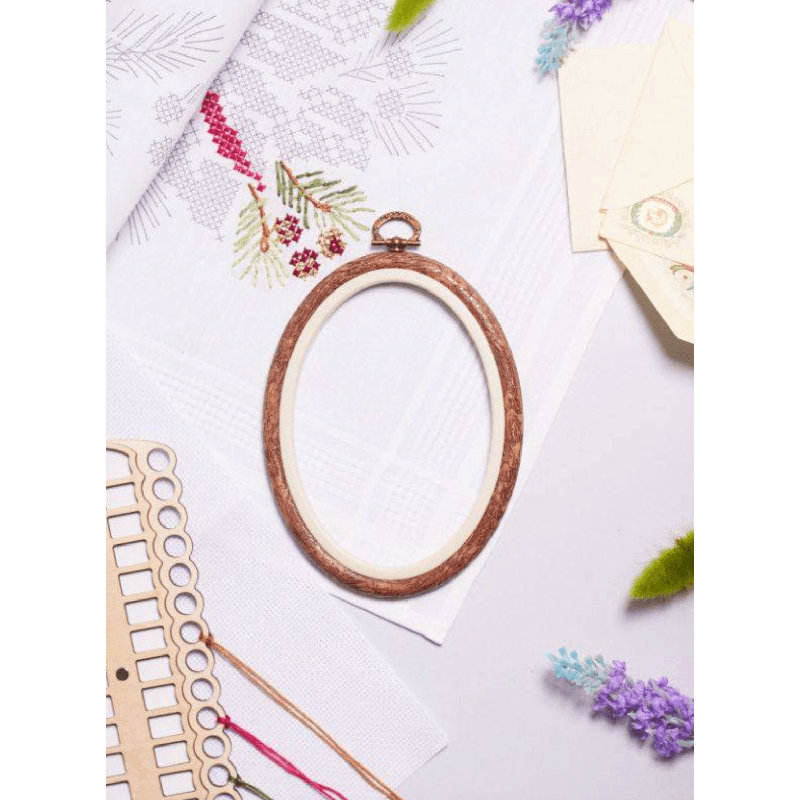 Cerceau ovale Flexi Hoop, Sable