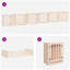 Archie & Oscar Dog Gate With Door Foldable 12 Panels Brown 600 Cm Poplar Wood-924659310-924659304