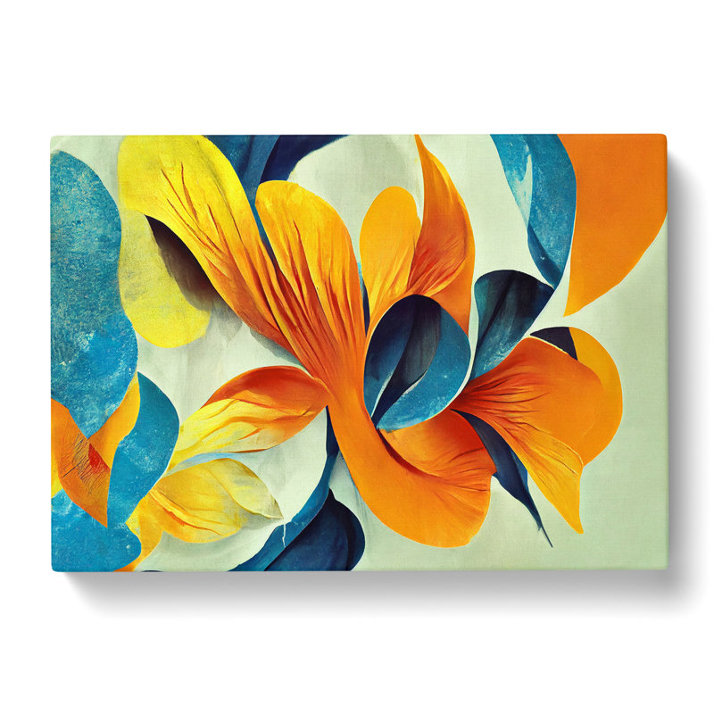 Flowers Abstract Vol.1 - Wrapped Canvas, 40cm H x 60cm W x 3cm D