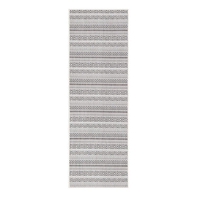 Faith-Rose Striped Indoor / Outdoor Rug