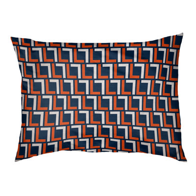 Bonheur Geometric Polyester Pet Bed