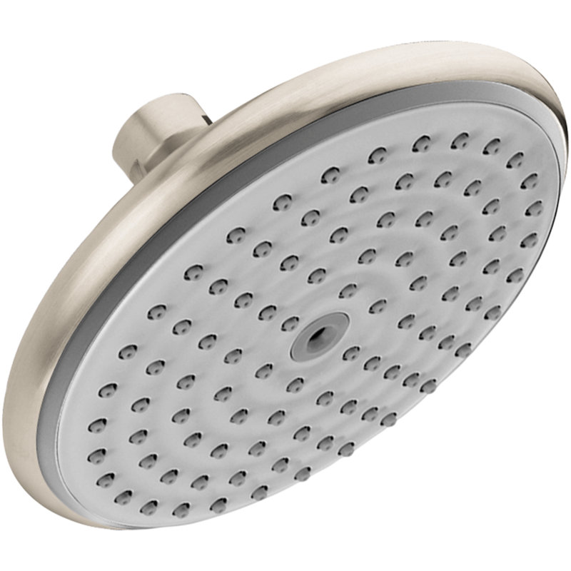 Raindance E 150 1Jet Rain Shower Head, Brushed Nickel