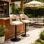 Chaise de bar pivotante pour l'extérieur-1150500049
