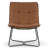 Balduin Faux Leather Accent Chair-447164060