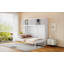Grand lit escamotable mural avec armoires supérieures-1667731221