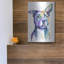 Red Barrel Studio® «Rainbow Dogs American Pit Bull Terrier» par Lindsay Kivi, art mural en métal-187498971