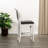 Upholstered Counter Stool with Solid Wood Frame-158232021