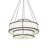 Jayne 20 - Light Dimmable Tiered Chandelier