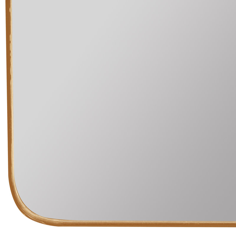Colca Floor Mirror, Gold