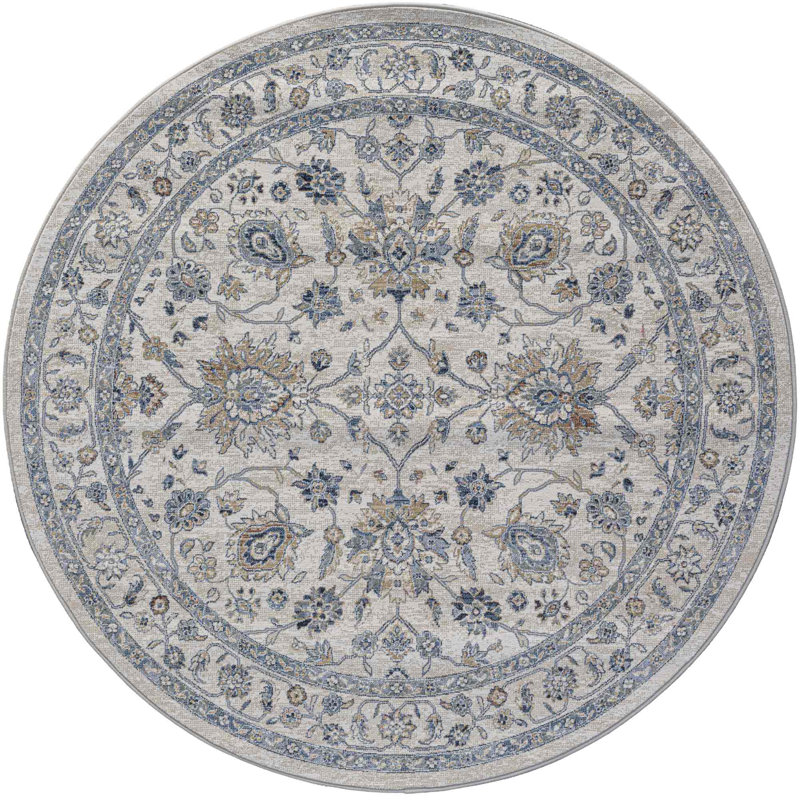 Round Crionna Oriental 200cm X 200cm Area Rug