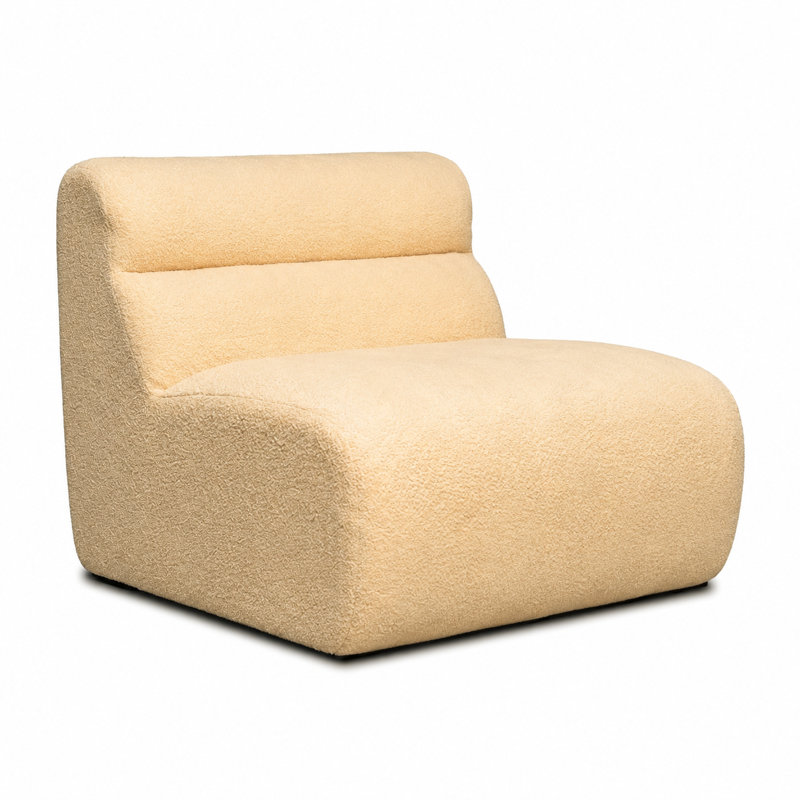Fauteuil modulaire Rock - Teddy beige
