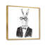 Dressed Up Bunny Boy In Hipster Style - peinture sur toile-67406155-67406159