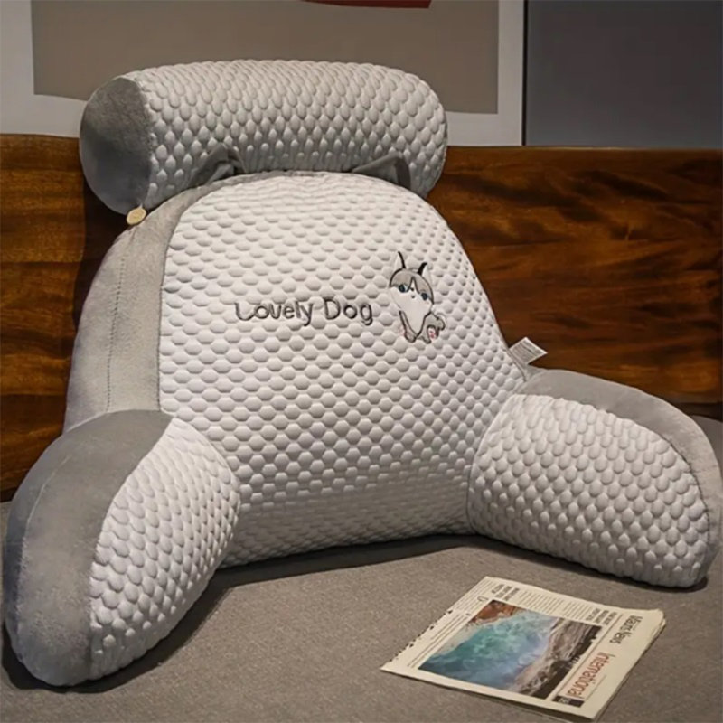 Coussin de lecture Husky, Nouveauté H 15,75 po x l 23,62 po