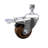 3 Inch SS High Temp Glass Filled Nylon 12mm Stem Caster Total Lock Brake SCC