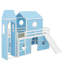 Lit mezzanine avec glissade et tour-1388991994